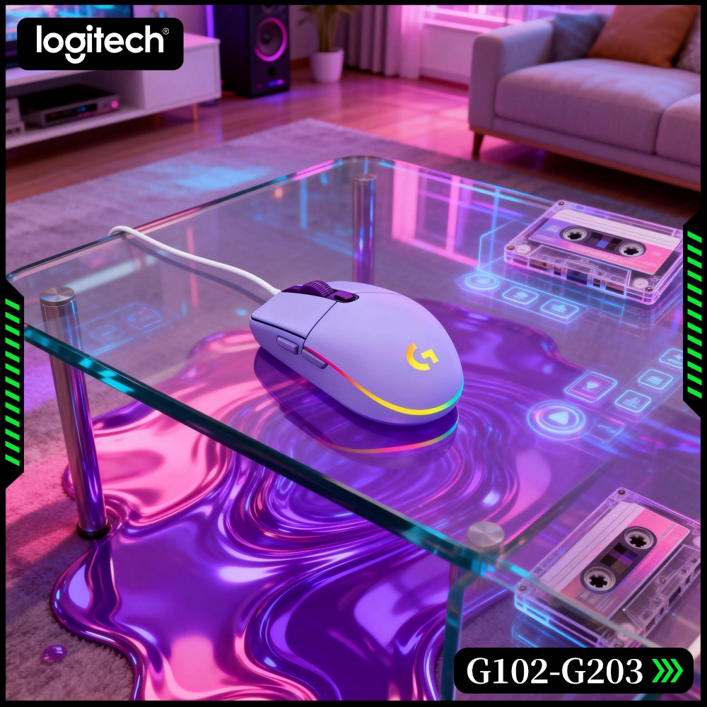 Esports Gaming Tournaments - Logitech G102 Oyun Mouse'u, 1000Hz Anketleme