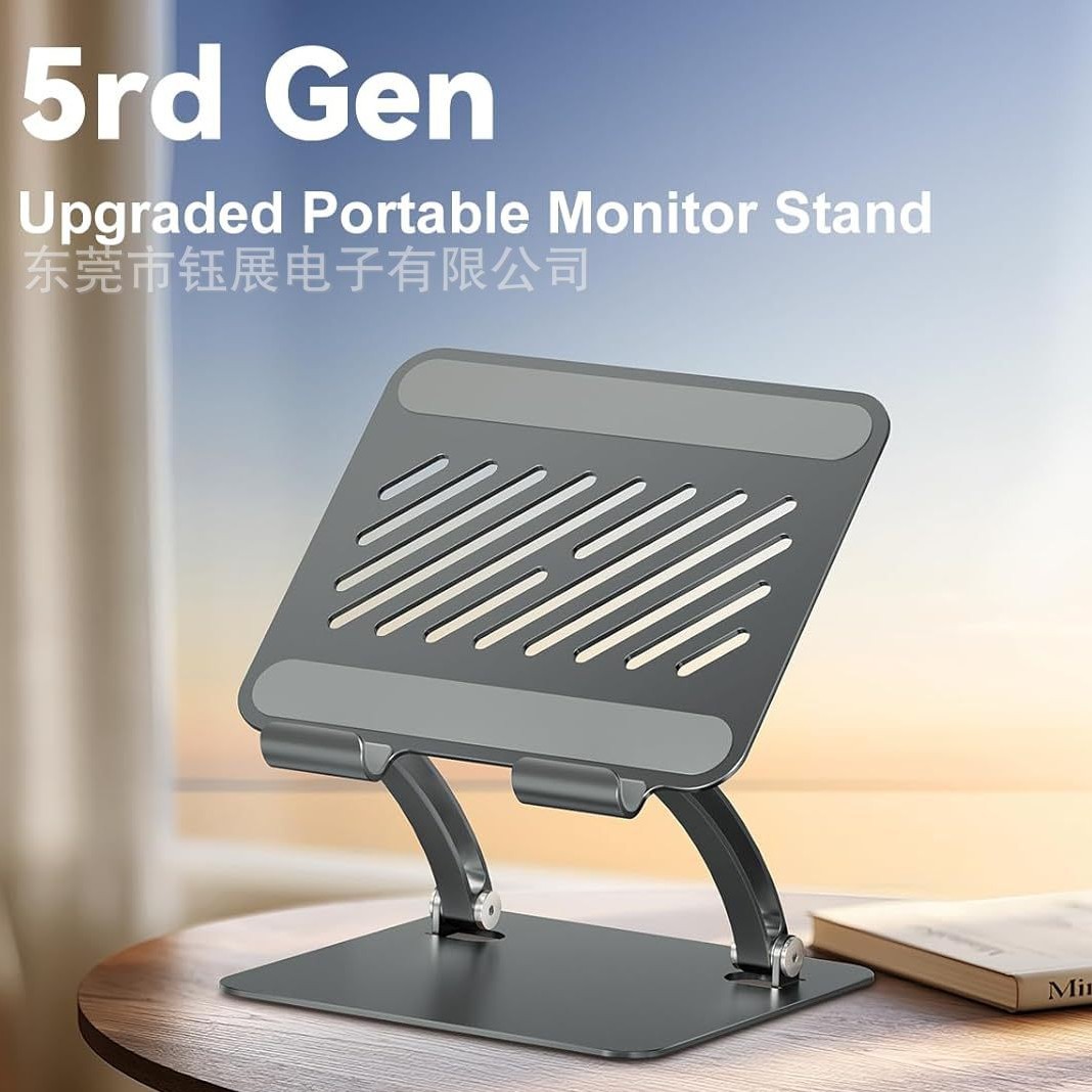 Dual Monitor Stand - Tablet Tutucu Standı, Çift Çubuklu Ayarlanabilir