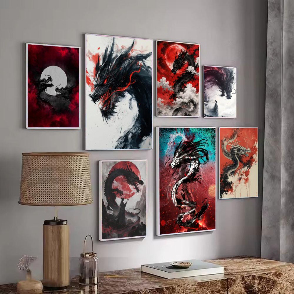 Siyah Ejderha Posteri Su Geçir - Esports Gaming Room incelemesi ve fiyatı